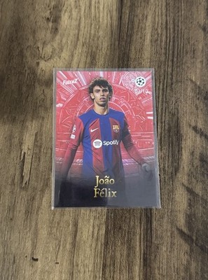 Topps Fugenz UCC 2023-24 Joao Felix /10 Red Wave Mosaic Barcelona FC