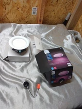 PHILIPS HUE White & Color Ambiance 4" High Lumen Retrofit Recessed Downlight