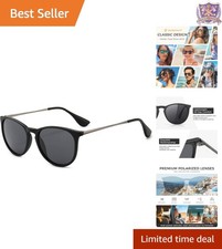 Vintage Round Sunglasses Women Men Polarized UV400 Classic Retro Stylish