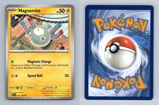 Magnemite #65 SV Paldea Evolved Common Pokemon 2023 TCG Card