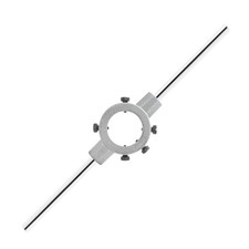 2.17 inch / 55mm Round Die Stock Handle Wrench, Adjustable Die Wrench Handle ...