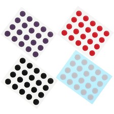 4 Pcs Computer Mouse Pad Pads for Gaming Mice Feet Replacement Dots Skates