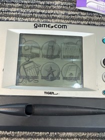 Tiger Game.com Handheld Console System With Box, 1 Game & Manual Works Tested