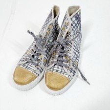 NO TARIFF Chanel Sneakers Women Multi Color Nylon 2280033