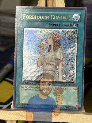 Verbotener Kelch RGBT-DE061 Ultimate Rare 1. Auflage Lightly Played Yugioh