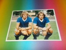 Erwin + Helmut Kremers FC Schalke 04 signed autograph on 20x28 photo