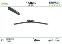 Wischblatt Hinten Valeo 574602 FÜR Seat VW Scheibenwischer Wischerblatt