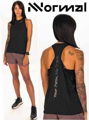 NNORMAL race tank ultra running lightweight quick dry breathable wicking women L