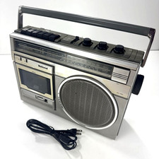 National RX-1760 Boombox, Working, Vintage, Rare Item, Made in Japan
