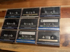 Lot Of 9 Cassettes Type IV Metal Bias TDK MA90 Used cassettes