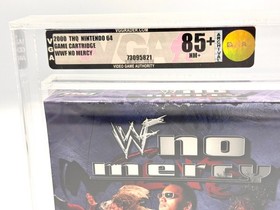 WWE WWF No Mercy Nintendo 64 N64 New Sealed GRADED VGA 85+ NM+ Near Mint Plus