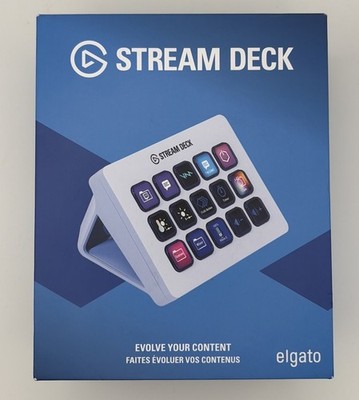 Elgato Stream Deck MK.2 Weiß Studio-Controller, 15 Tasten