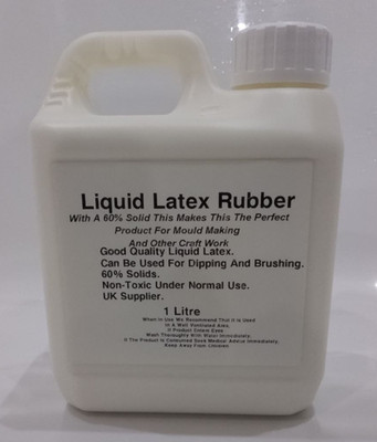 1 Liter Flüssiglatex Tauchform Gießform Herstellung Gummi SFX Hautsicher Neu