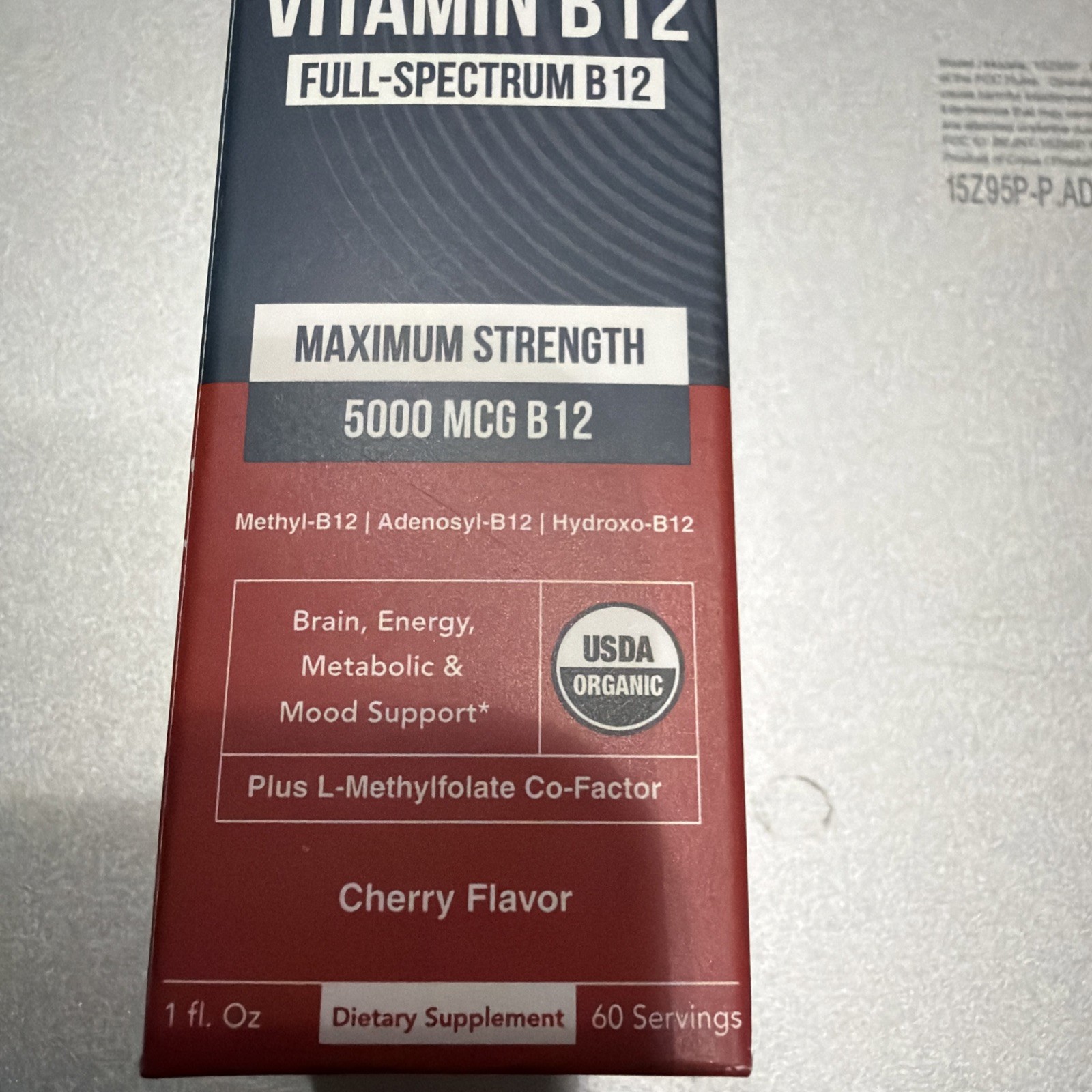 Triquetra BioActive B12 5000 MCG Plus L-L-Methylfolate Hydroxy-B12 Adenosyl-B12