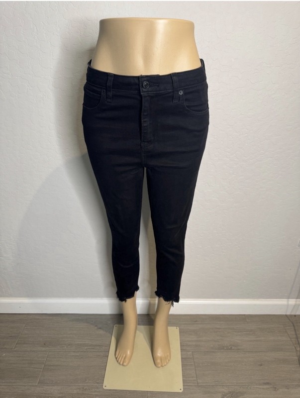 Abercrombie & Fitch Women’s Petite curve love super Skinny ankle Jeans high 8XS