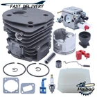 45MM Big Bore Carburetor Cylinder Piston Kit For Husqvarna 353 351 350 346 346XP