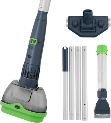 Rechargeable Pool & Spa Hot Tub Vacuum Cleaner - Dual Mode & Magnetic Drive Syst
