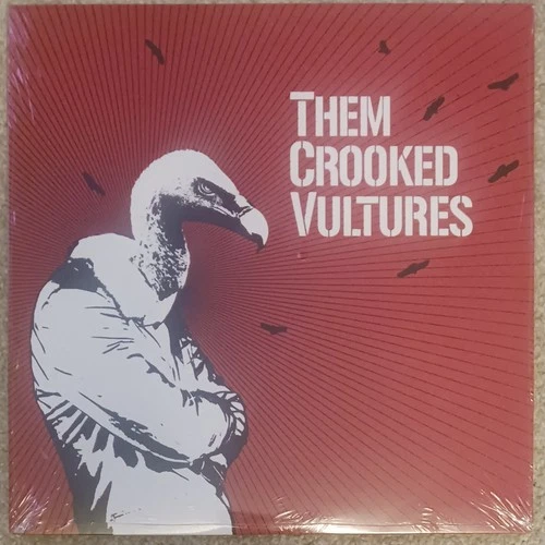 Them Crooked Vultures S/T Vinyl LP QOTSA/Led Zeppelin/Foo Fighters *SEALED*