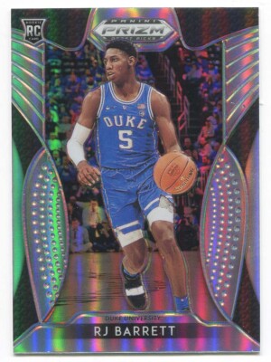 RJ Barrett 2019-20 Panini Prizm Draft Silver Refractor Rookie RC 