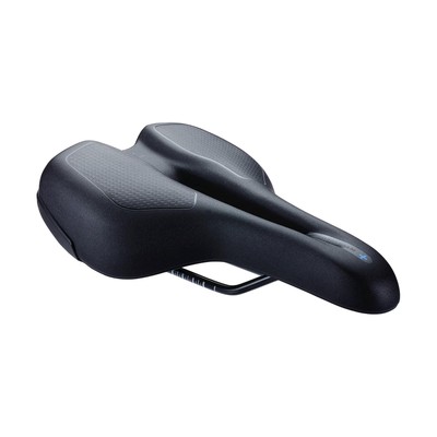 BBB SportPlus Unisex ergonomischer aktiver Radfahrsattel schwarz BSD-111