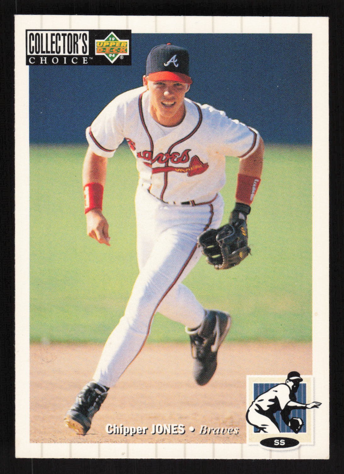 1994 Collector's Choice #152 Chipper Jones Card TCCCX