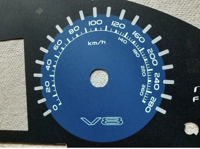 NOS Holden VE SS Commodore Voodoo Blue Dial Face Cool Mod For Pontiac G8/Base/GT Foto 2 de 4