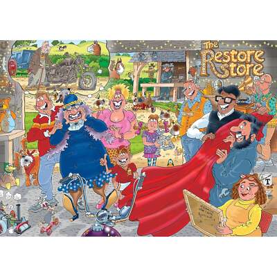 Wasgij Original 41 Restore Store! Puzzle 1000 Teile