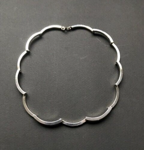 O.P. Orlandini Uno A Erre 925 Silver Necklace Italy - Picture 1 of 8