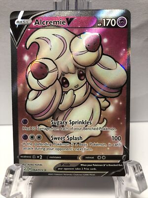 alcremie v pokemon card Shining Fates (Full Art) #064/072 – Orb Sports Cards & Collectibles [Colorless][Colorless] Alcremie V 064/072 Full Art
