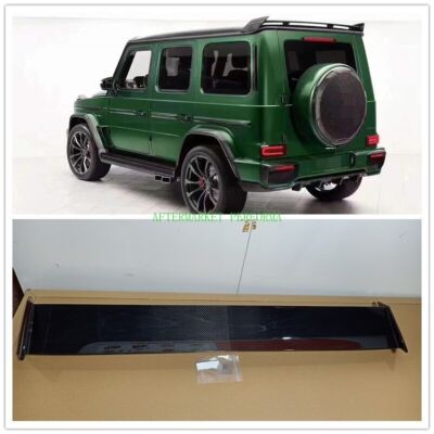 FITS FOR MERCEDES BENZ G WAGON W464 G500 G550 G63 CARBON FIBER REAR SPOILER WING