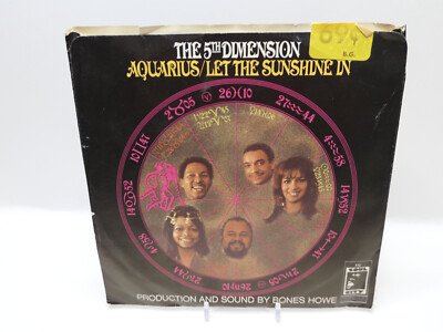 The 5th Dimension - Aquarius/Let the Sunshine In (7 Single) (SCR-772) VG+/VG+