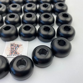 50 Knex Black Head Top Pieces - K'nex Standard Parts