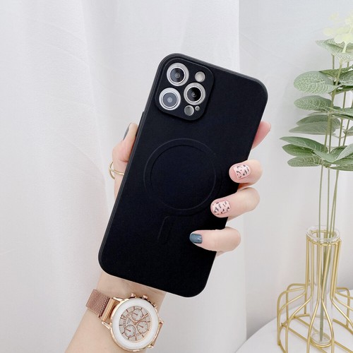 Silicone Case Cover Magnetic Wireless Charging For iPhone 15 14 13 12 11 XS XR - Picture 18 of 29