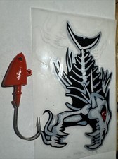 10 Saltwater Jigs ..Shad Head Jigs Red 2 Ounce Striped Bass Flounder