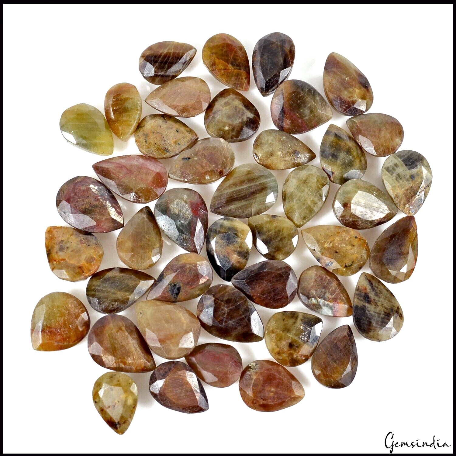 Natürlicher Gelber Saphir Edelstein - 2-10 Karat Für Schmuckherstellung