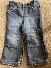 BOYS-TODDLER-JEANS-AGE 2-3 YEARS-98cm-BLUE-ADJUSTABLE WAIST-CHEROKEE-VINTAGE FIT