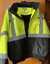 Kurtka ochronna bomberka o wysokiej widoczności, 2Xl, poliester