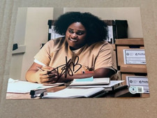 DANIELLE BROOKS SIGNED ORANGE IS THE NEW BLACK 8X10 PHOTO BECKETT CERTIFIED BAS