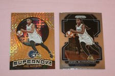ANGEL MCCOUGHTRY (2) 2022 WNBA REVOLUTION SUPERNOVA #19 2022 WNBA PRIZM #109