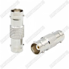 1x BNC Female Jack to BNC Female Jack Straight Adapter Coax Connector Radio New