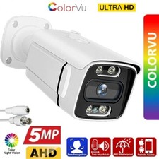 CCTV Camera PoE Outdoor Security Bullet 5MP 3K 2.8mm Colour Night Vision AOC UK