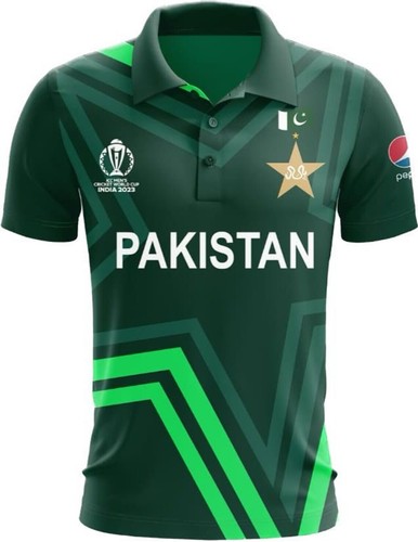 Pakistan Cricket World Cup Shirt 2023 FREE POST IN UK - Picture 2 of 2