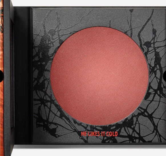 MAC X STRANGER THINGS Powder Blush HE LIKES IT COLD Ltd Ed 6gm NIB - Image 4 of 4