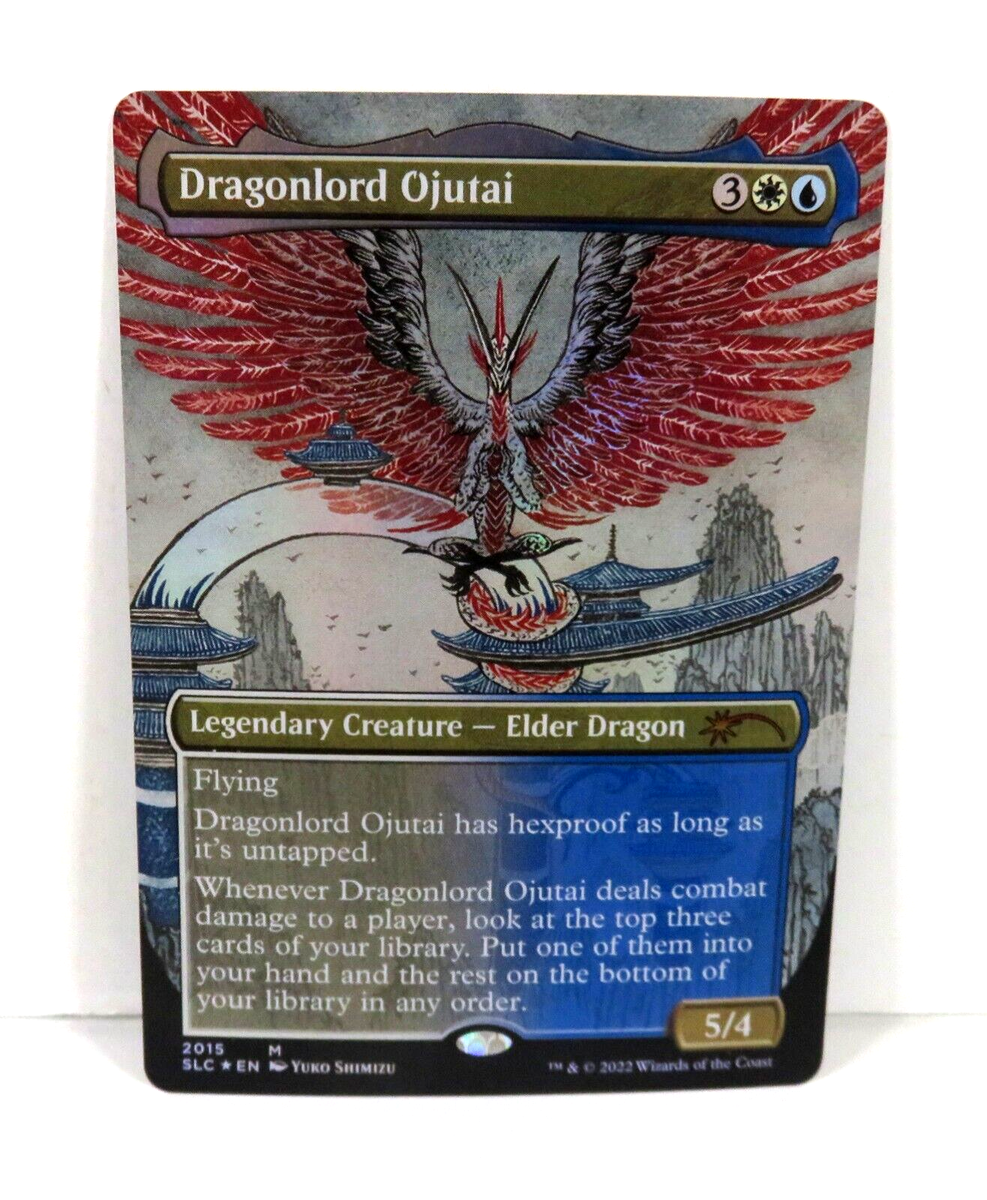 MTG Secret Lair 30th Countdown Dragonlord Ojutai FOIL MTG Secret Lair 30th Countdown Dragonlord Ojutai FOIL