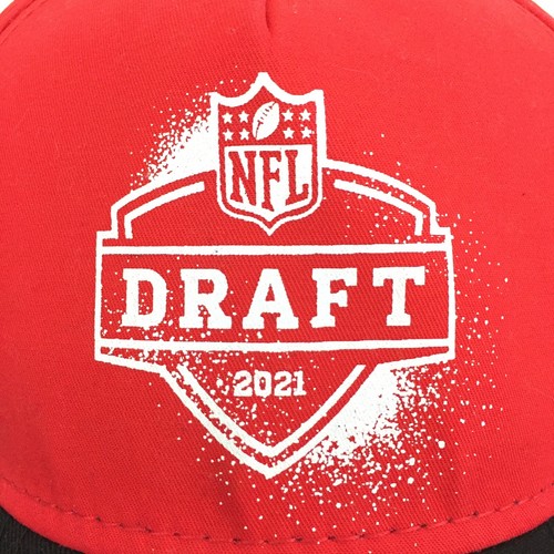 NFL Draft 2021 Hat Lowes Spell Out Script Logo Strap Back Football Dad Ball Cap - 第 2/12 張圖片
