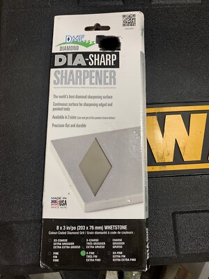 NEW DMT, 8'' Dia-Sharp Continuous Diamond Bench Stone, Extra Fine