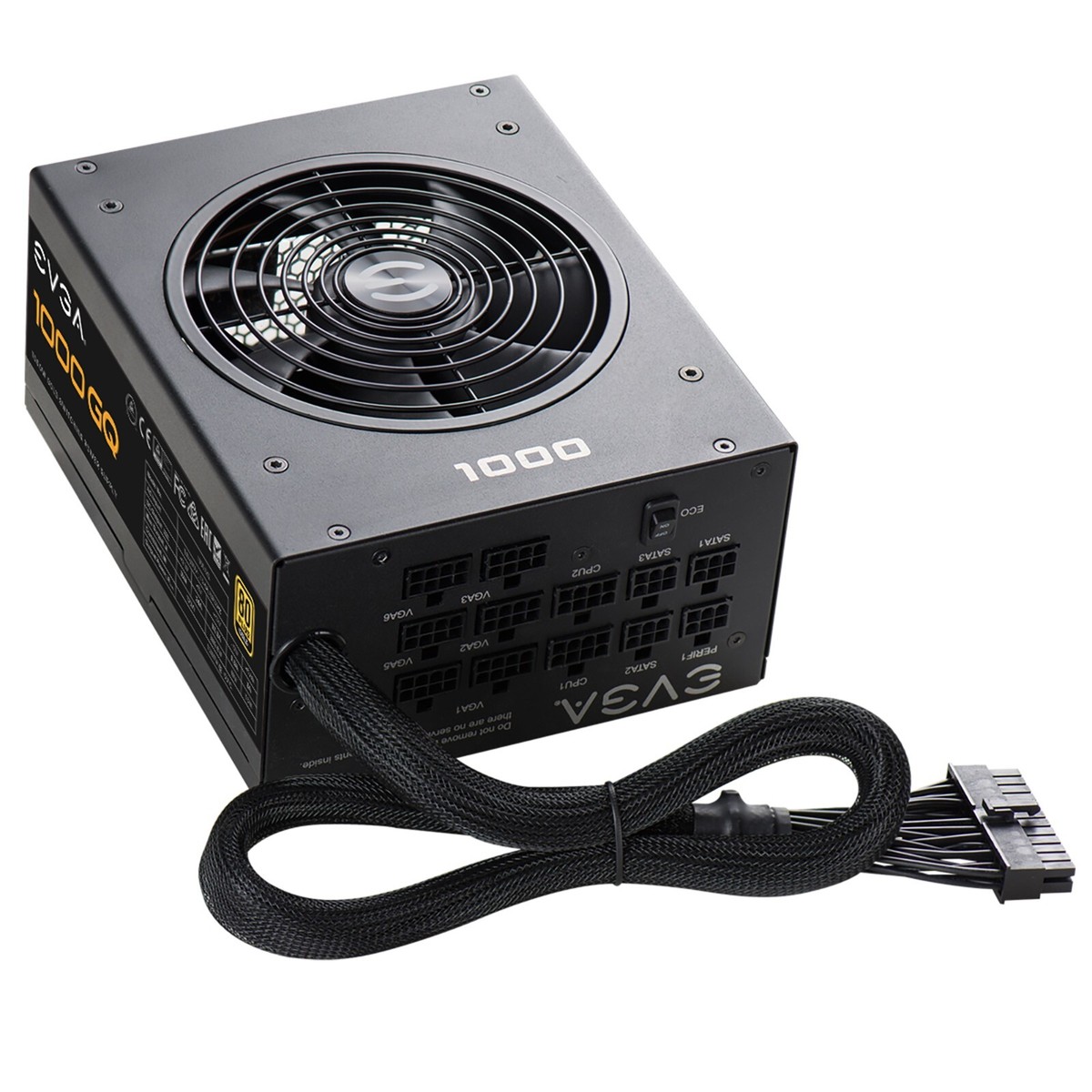 EVGA 1000 GQ 1000W 電源ユニット EVGA 1000 GQ 80Plus Gold 1000W Modular Power Supply for sale