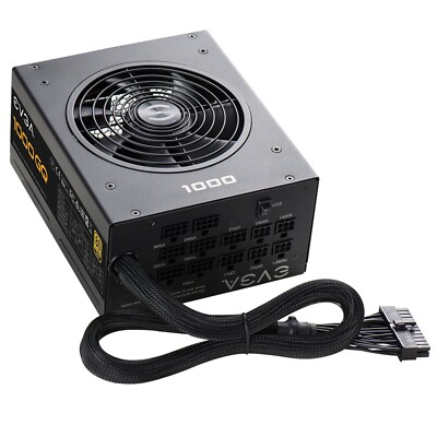 EVGA 1000 GQ 1000W 電源ユニット EVGA 1000 GQ 80Plus Gold 1000W Modular Power Supply for sale