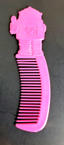 RARE Vtg McDonald's® Hot Pink COMB BOT Comb ©1983 Happy Meal Toy (USA Made)- NEW - Picture 4 of 11
