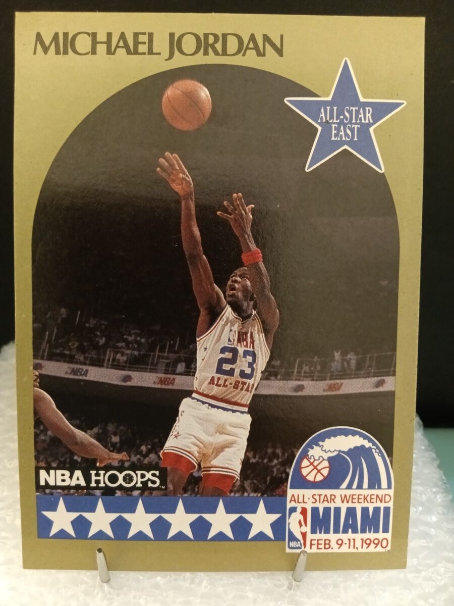 EXTREMELY RARE** 1990 NBA Hoops #5 Michael Jordan Misprint